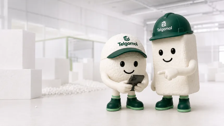 Telgo y Mol tomando la consulta de un cliente de Telgomol