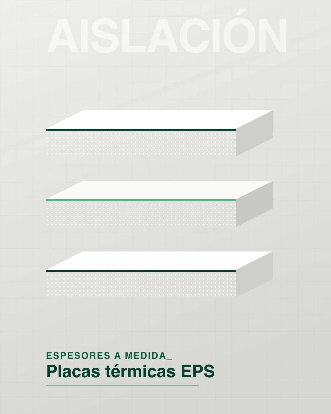 Placas de EPS para aislación térmica de techos, muros y cámaras frigoríficas